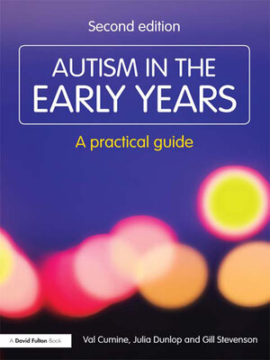cover image of Autism in the Early Years